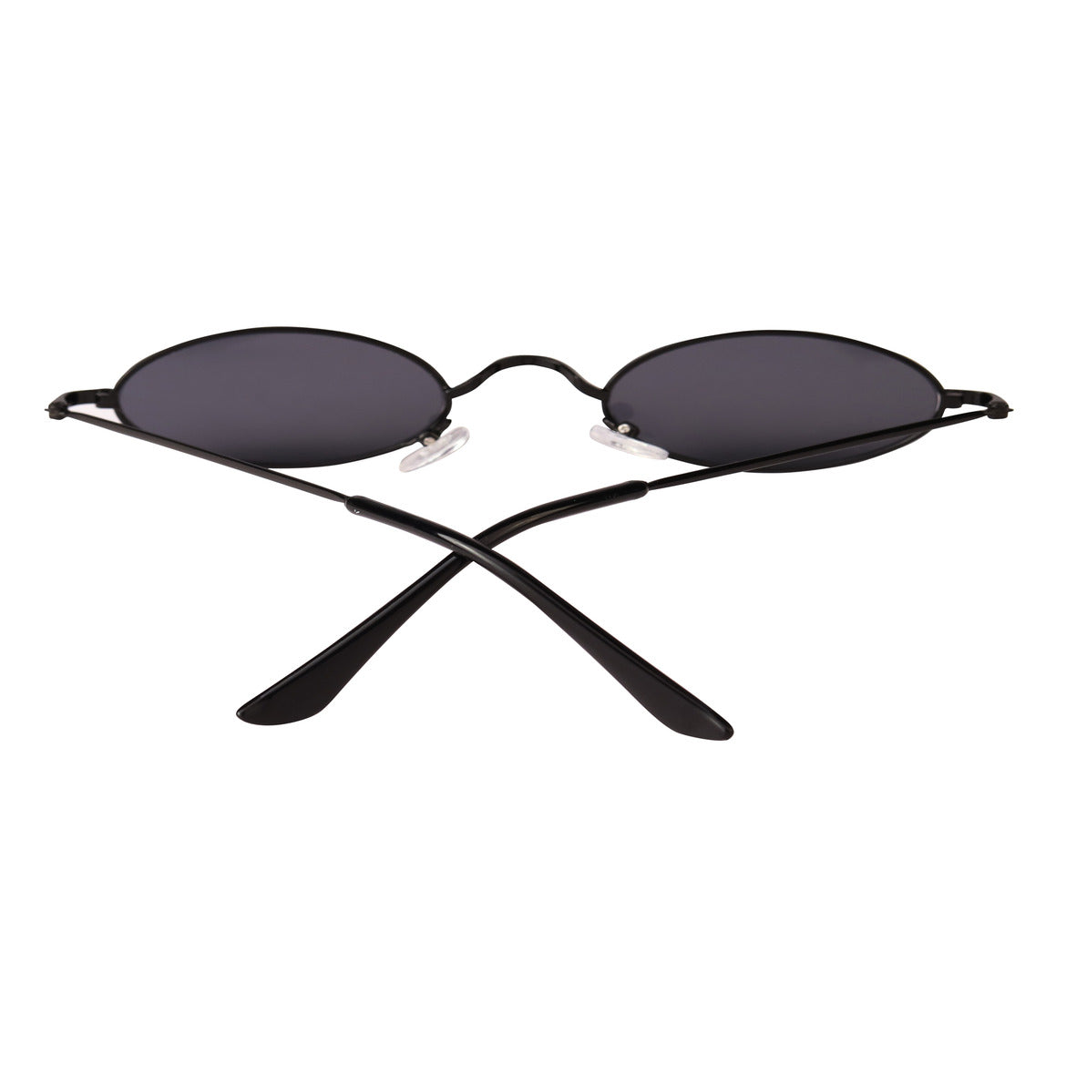 Spiky 100 % UV Protection Oval Sunglasses - Black